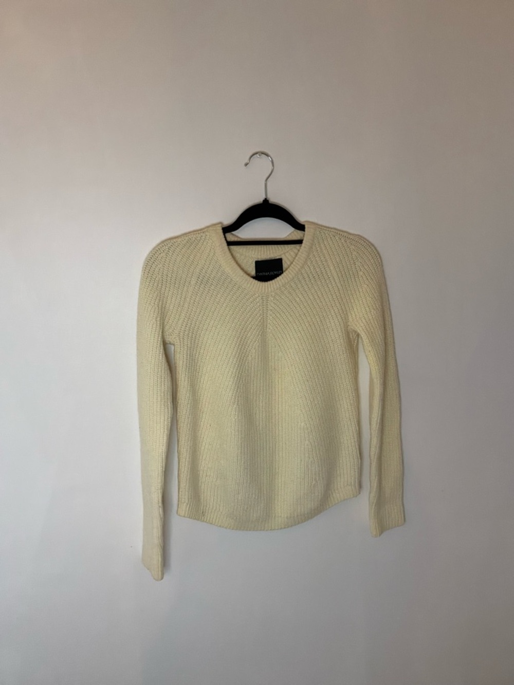 CYNTHIA ROWLEY | CREAM KNIT SWEATER - Picture 2 of 5